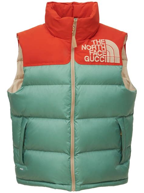 women north face gucci vest|north face Gucci tracksuit.